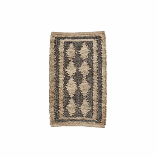 Fußmatte Jute/Leder