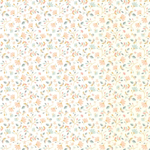 Geschenkpapier mit Blumen