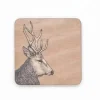 Holzmagnet Hirsch