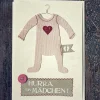 Karte Baby Hurra ein Mädchen