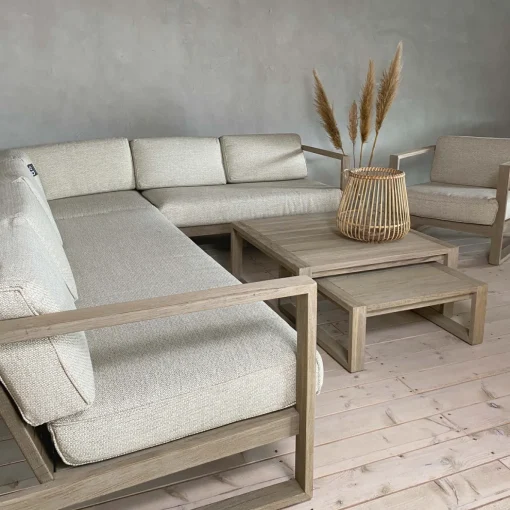 Lounge Sofa 2-Sitzer - Teak