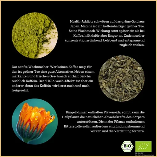 Natural Matcha High - Grünteemischung mit Matcha & Zitronengras