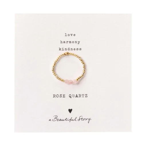 Ring Clarity Rose Quartz