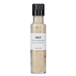 Salz Knoblauch & roter Pfeffer