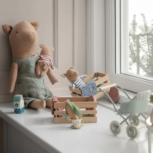 Schwein in der Box - Junge