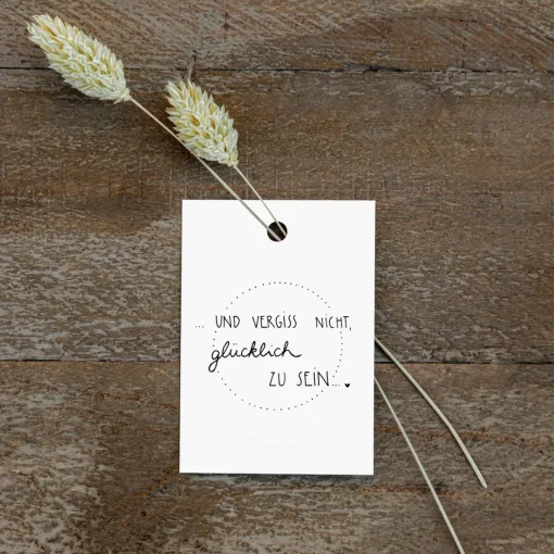 Slowlay Geschenkanhänger