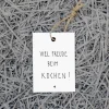 Slowlay Geschenkanhänger Freude beim Kochen