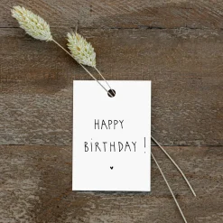 Slowlay Geschenkanhänger Happy Birthday