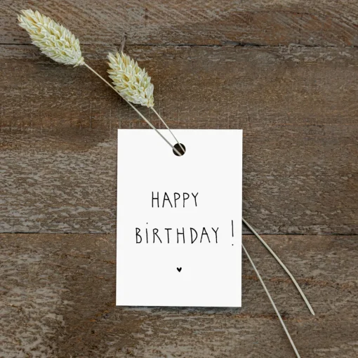 Slowlay Geschenkanhänger Happy Birthday