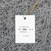 Slowlay Geschenkanhänger meine Welt