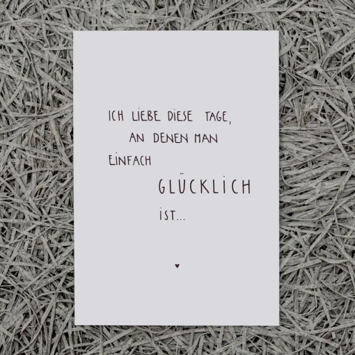 Slowlay Postkarte