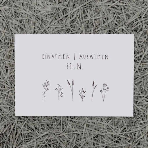 Slowlay Postkarte