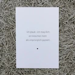 Slowlay Postkarte