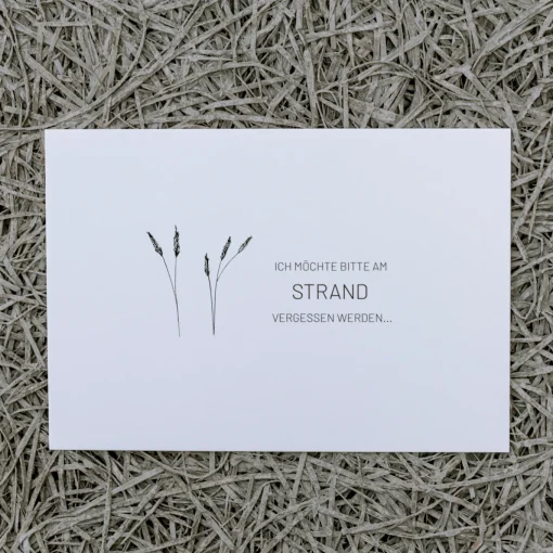 Slowlay Postkarte