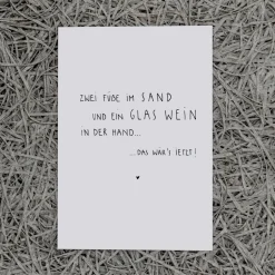 Slowlay Postkarte
