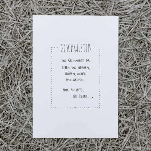 Slowlay Postkarte