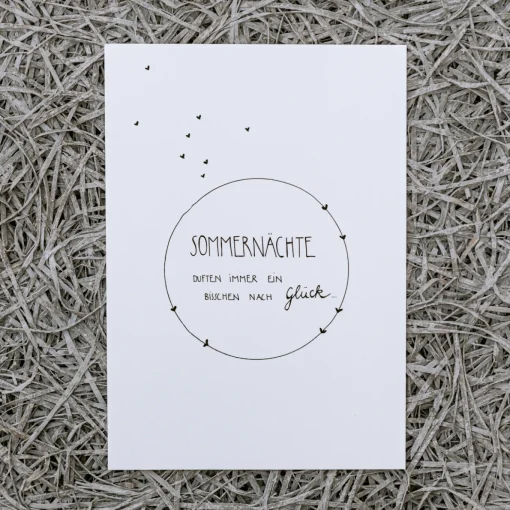 Slowlay Postkarte