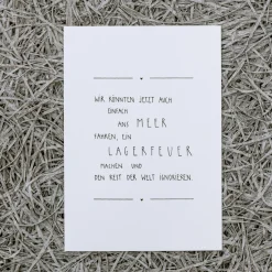 Slowlay Postkarte