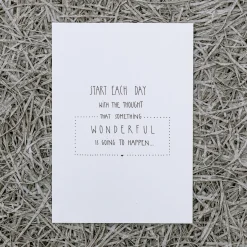Slowlay Postkarte