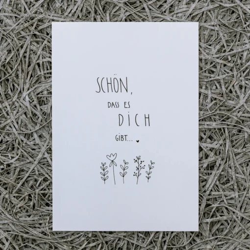 Slowlay Postkarte