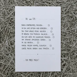 Slowlay Postkarte