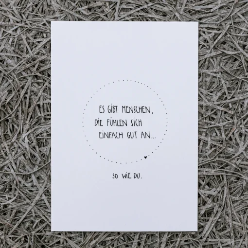 Slowlay Postkarte