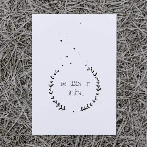 Slowlay Postkarte