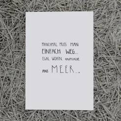 Slowlay Postkarte