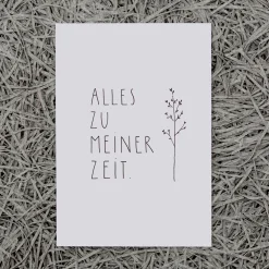 Slowlay Postkarte