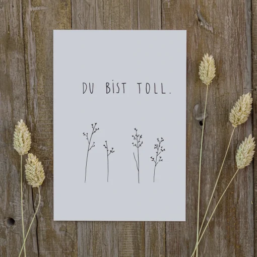Slowlay Postkarte