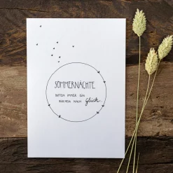 Slowlay Postkarte