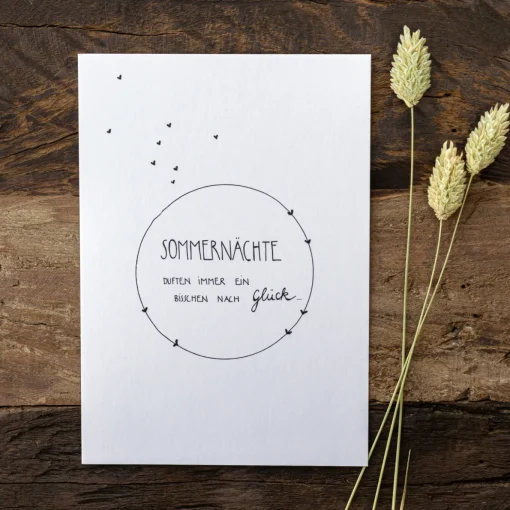 Slowlay Postkarte