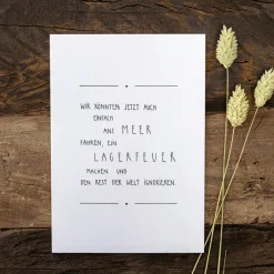 Slowlay Postkarte
