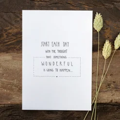 Slowlay Postkarte