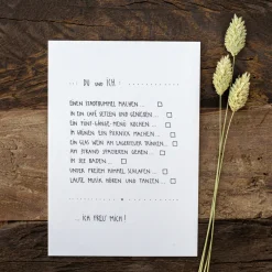 Slowlay Postkarte