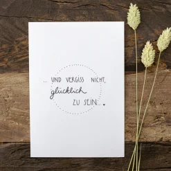 Slowlay Postkarte