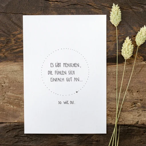 Slowlay Postkarte