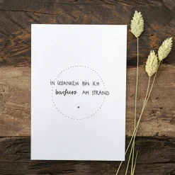 Slowlay Postkarte