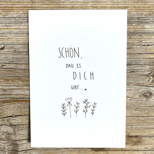 Slowlay Postkarte