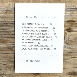 Slowlay Postkarte