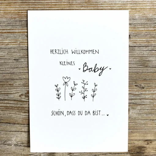 Slowlay Postkarte