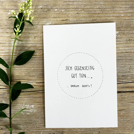 Slowlay Postkarte