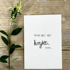 Slowlay Postkarte