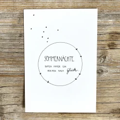 Slowlay Postkarte