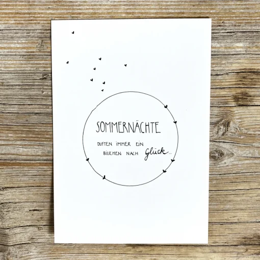 Slowlay Postkarte