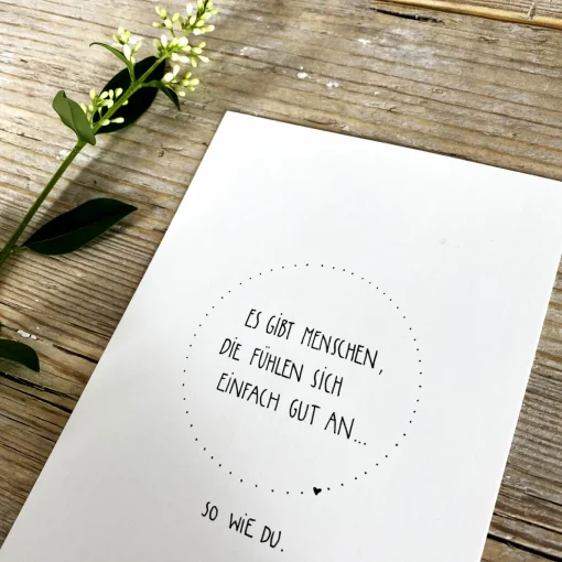 Slowlay Postkarte
