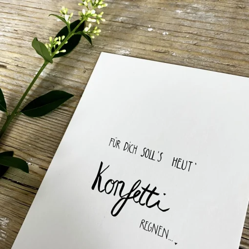 Slowlay Postkarte