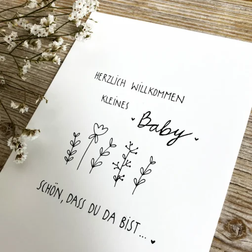 Slowlay Postkarte