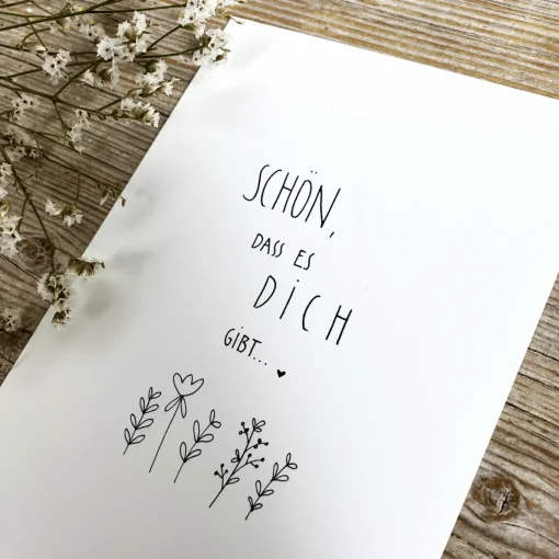 Slowlay Postkarte