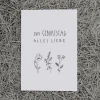 Slowlay Postkarte "Zum Geburtstag alles Liebe”